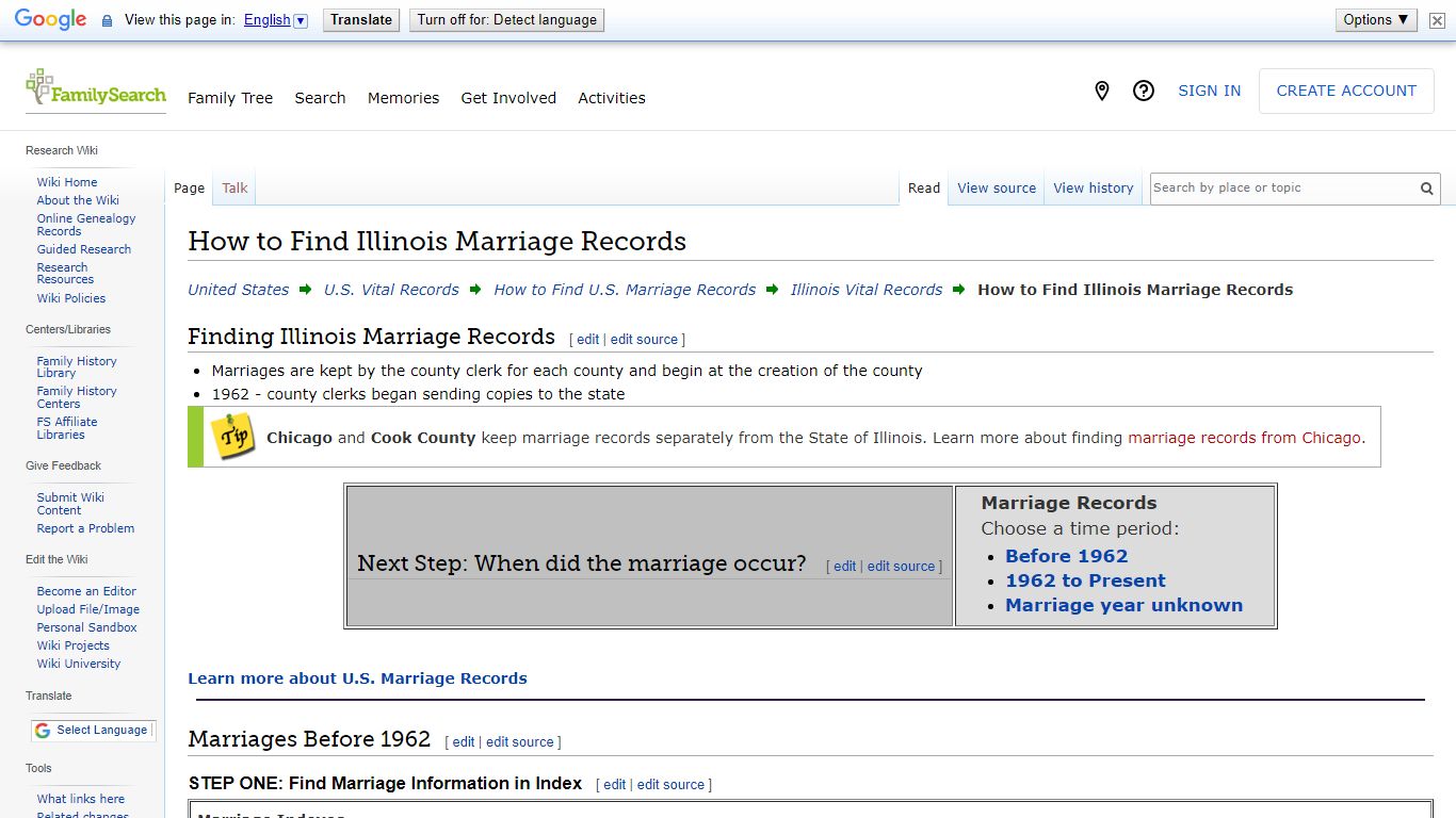 How to Find Illinois Marriage Records • FamilySearch